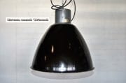 Grote zwarte Poolse lamp H50 D 50 2