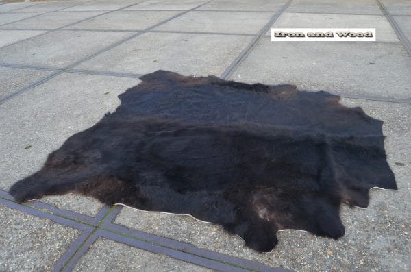 Koeienhuid zwart 210 x 200 2