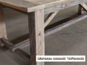 oud eiken barnwood kloostertafel 12
