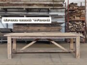 oud eiken barnwood kloostertafel 2