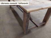 oud eiken barnwood kloostertafel 7