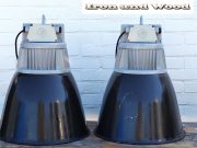 L71 grote industriele zwarte emaille lampen D43 H57 1