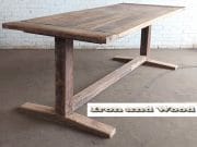 oud eiken barnwood tafel 1