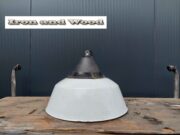 l202 witte emaille lamp h30 d 40 5 l202 witte emaille lamp h30 d 40 5